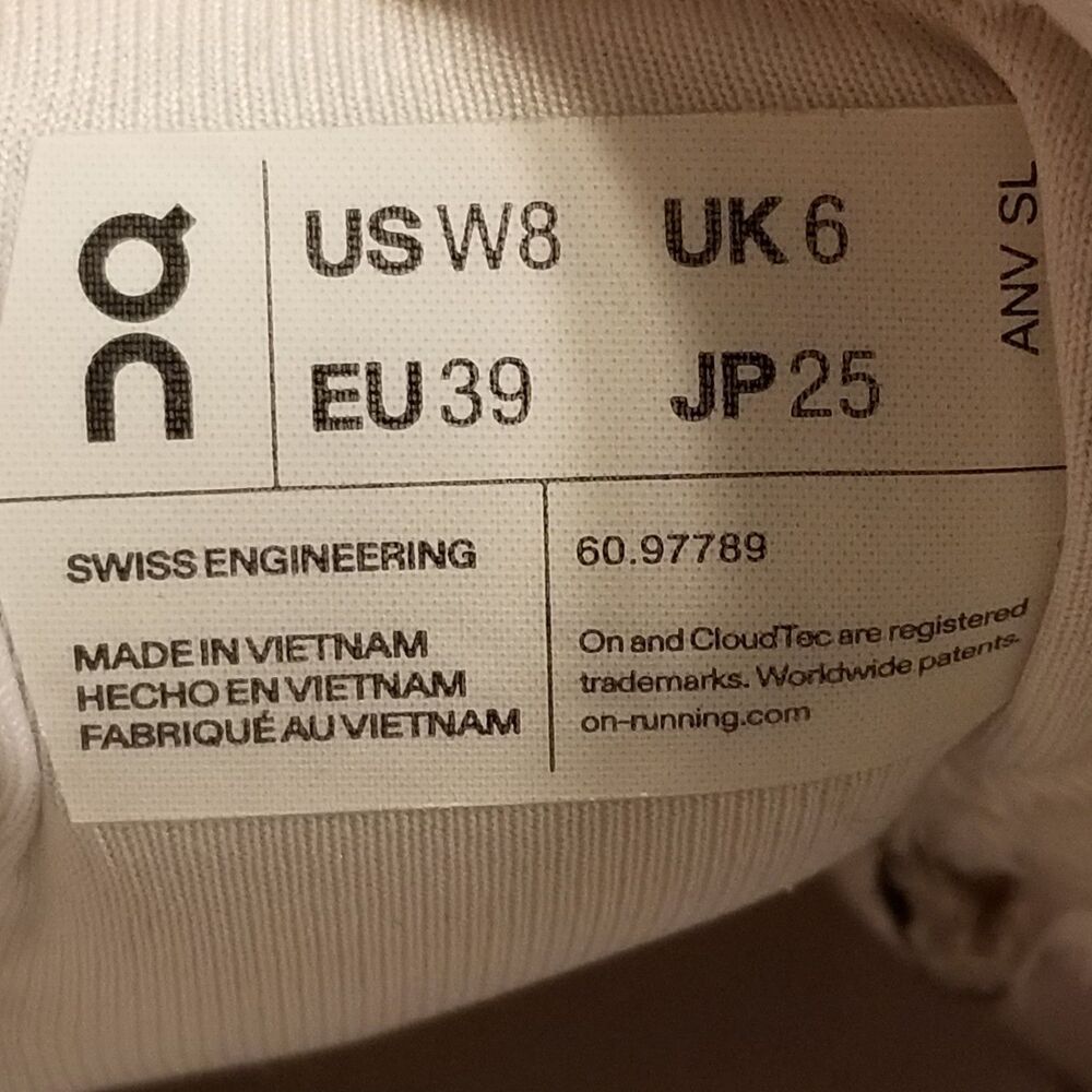 On Cloud X 3 Women's Size 8 Beige Savannah Frost Running Shoes Sneakers 60.97789 - Picture 7 of 11